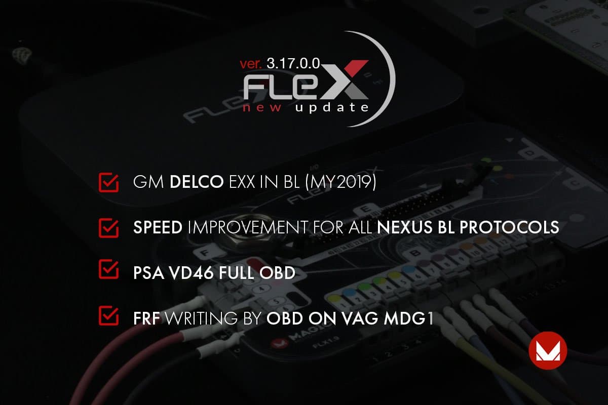 Pronta la versione 3.17.0.0. di FLEX